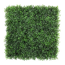 2017 new anti-uv green artificial boxwood plants for fixing on wall